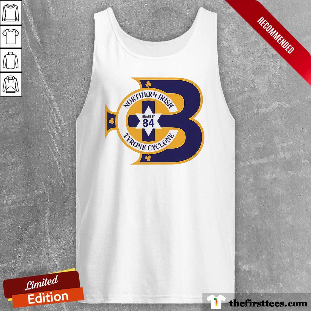 Northern Irish Tyrone Cyclone Bradley 84 tank-top