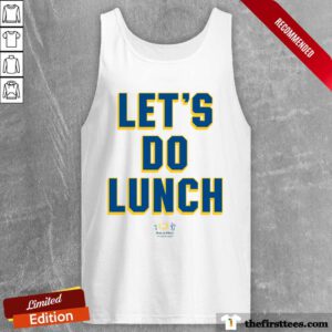 Let's Do Lunch Meals On Wheels Tank-top