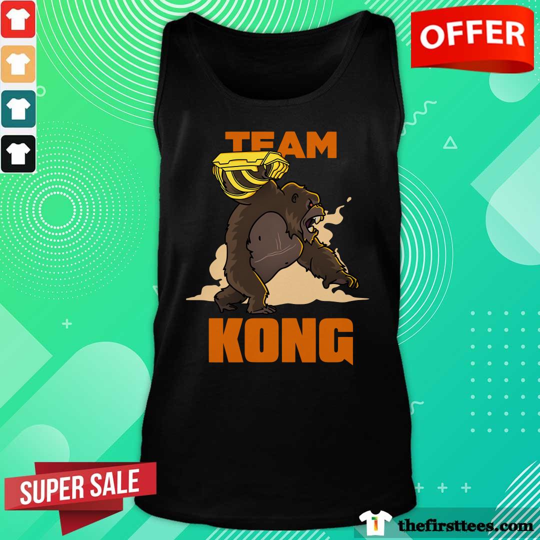 Monsterverse Kong Toon Titan Team Kong Tank-top