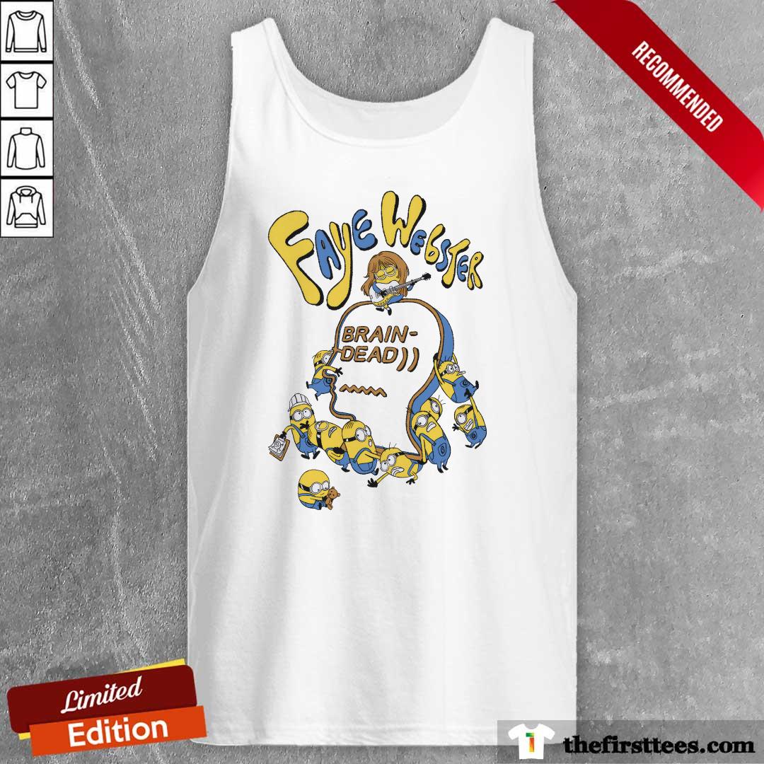 Original Brain Dead x Faye Webster x Minions Tank-top