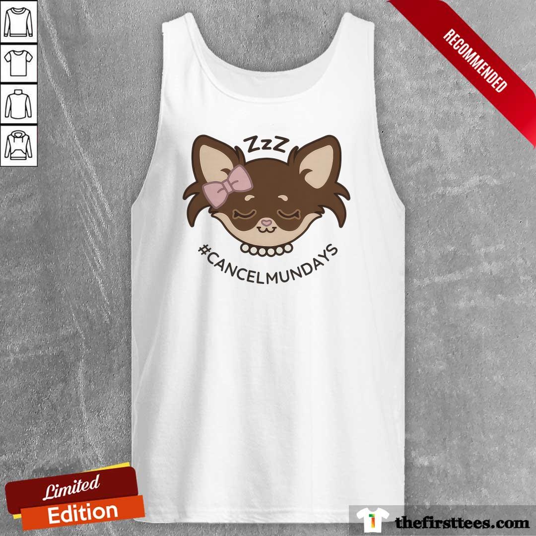 Sleep Cancel Mundays Tank-top