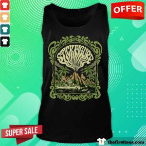Stick Figure Eruption Tank-top