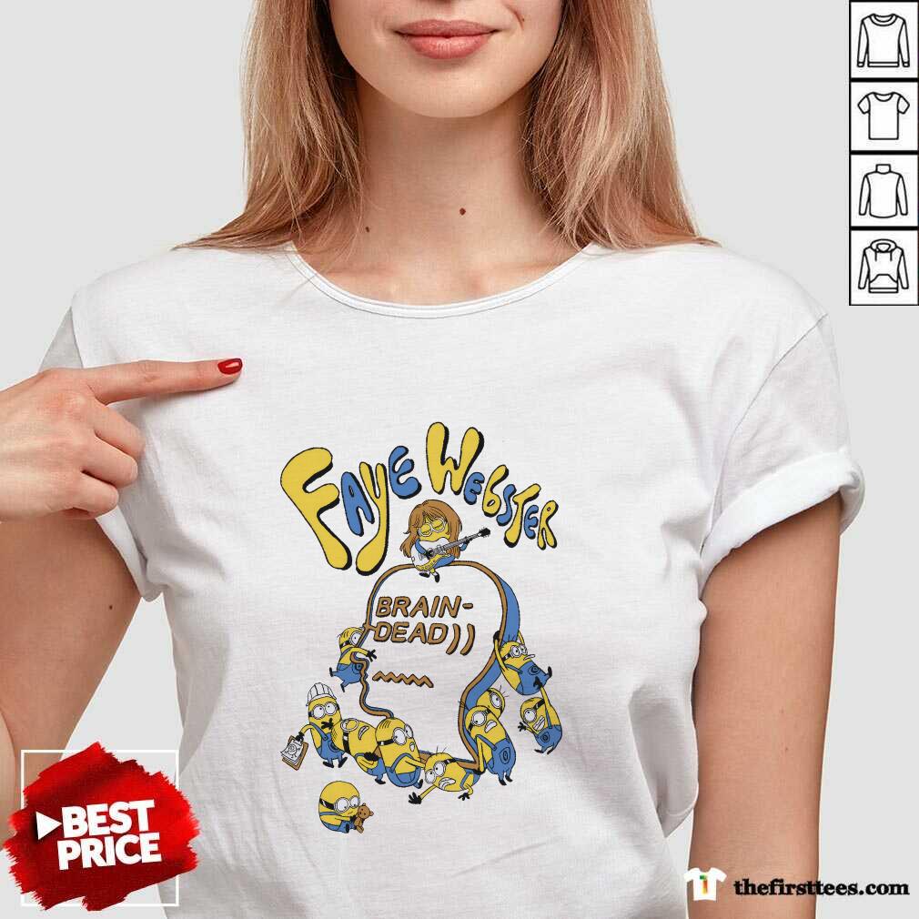 Original Brain Dead x Faye Webster x Minions V-neck