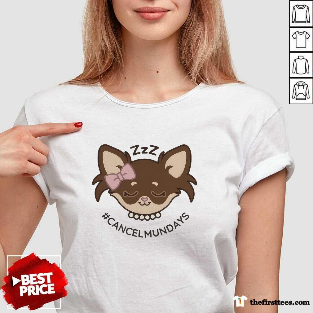 Sleep Cancel Mundays V-neck