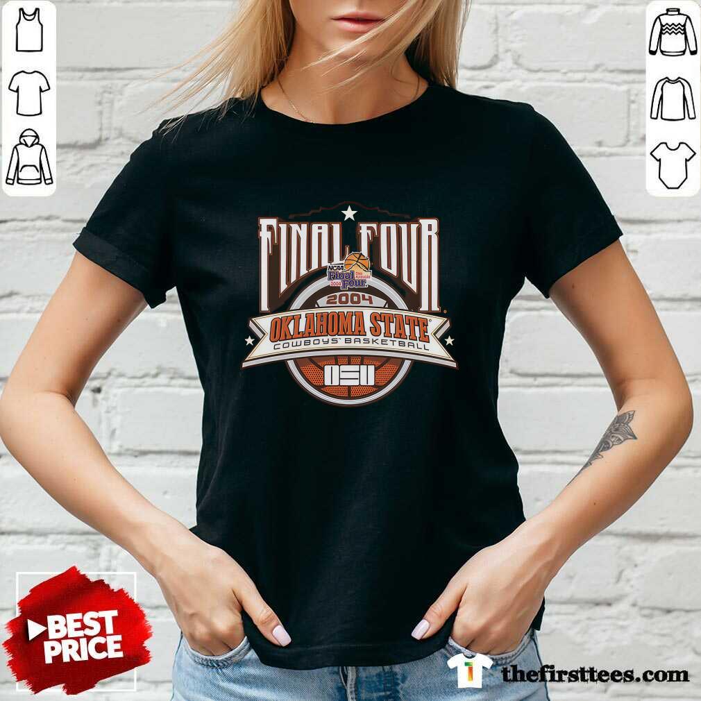 Oklahoma State Cowboys 2004 Final Four Vintage V-neck