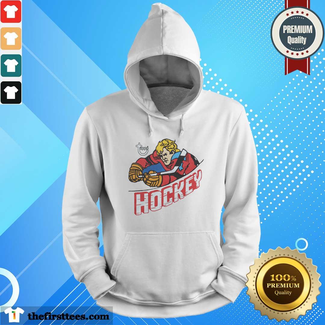 Nice Topps Hockey Hoodie