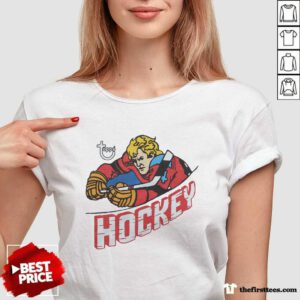 Nice Topps Hockey V-neck