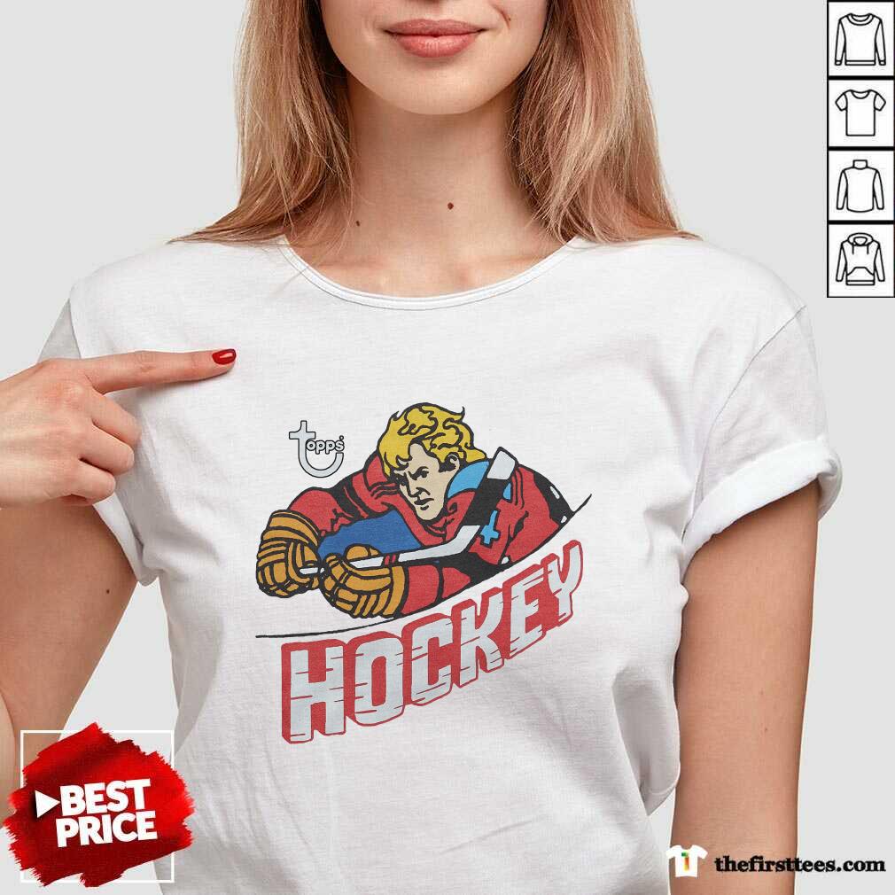 Nice Topps Hockey V-neck