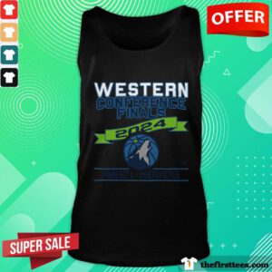 Original Minnesota Timberwolves 2024 Western Conference Finals Tank-top