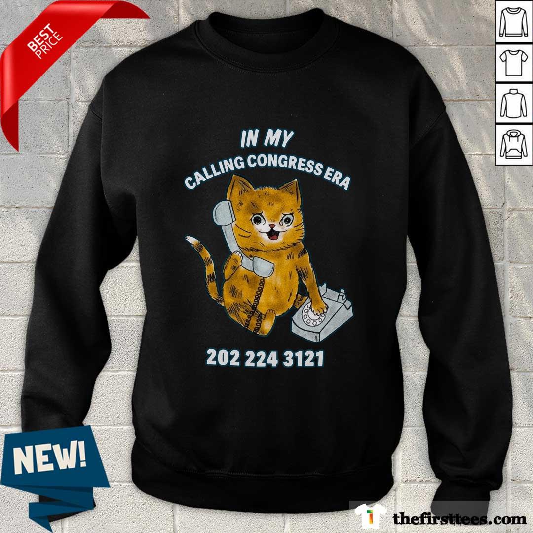Premium Cat In My Calling Congress Era 202 224 3121 Sweater