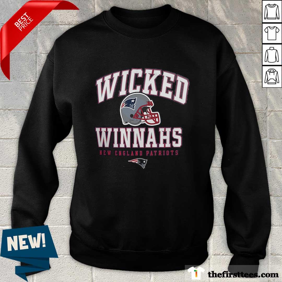 Premium New England Patriots Hometown Fitted Pullover Sweater