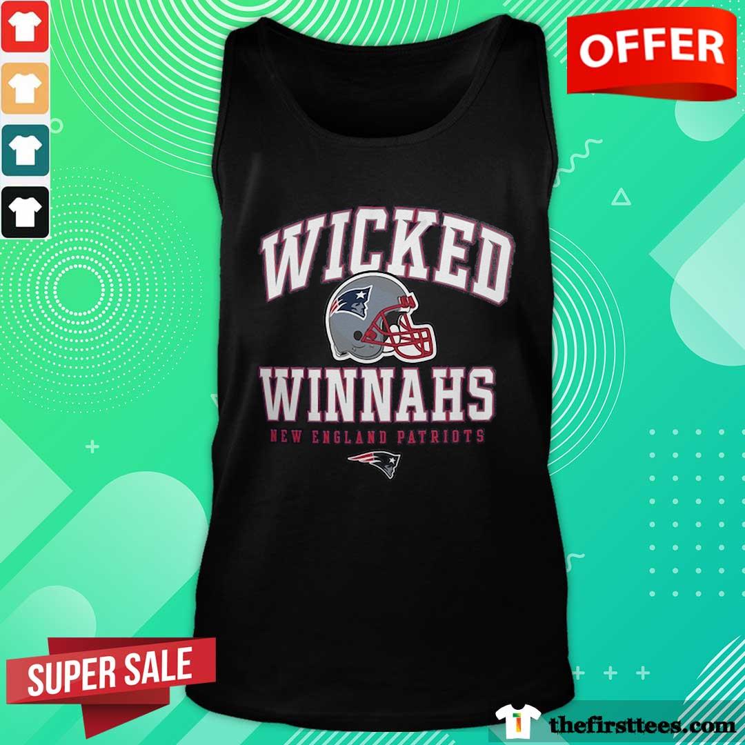 Premium New England Patriots Hometown Fitted Pullover Tank-top