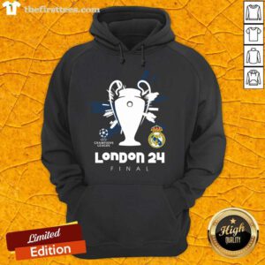 Real Madrid UCL Final London 24 Navy Hoodie