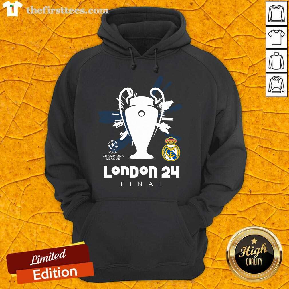 Real Madrid UCL Final London 24 Navy Hoodie