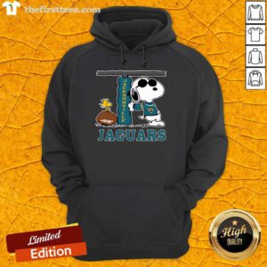 Snoopy Joe Cool And Woodstock The Jacksonville Jaguars Hoodie