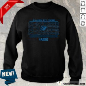 Oklahoma City Thunder 2024 NBA Playoffs Fast Break Opportunity Sweater