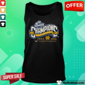 Notre Dame Fighting Irish 2024 ACC Women's Basketball Conference Tournament Champions Locker Room Tank-top