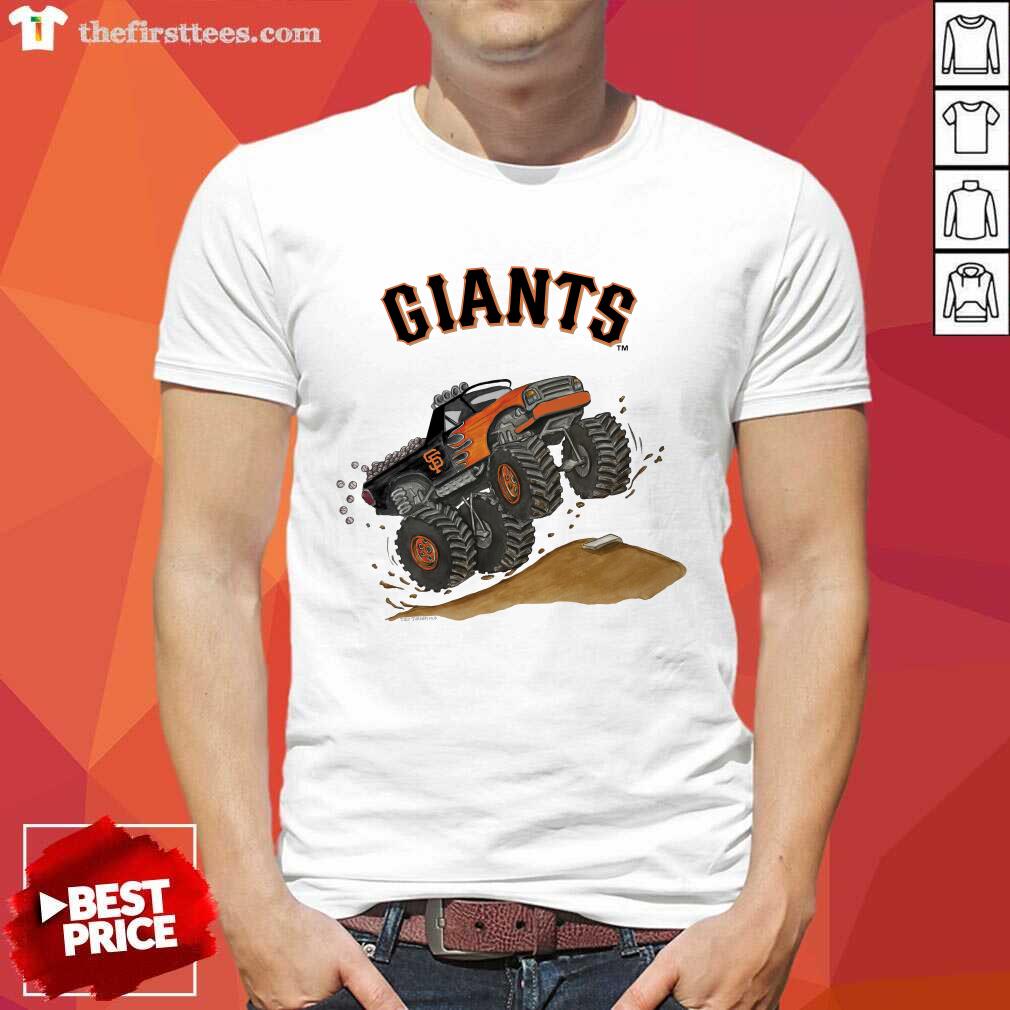 Official San Francisco Giants Monster Truck T-Shirt