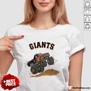 Official San Francisco Giants Monster Truck V-neck