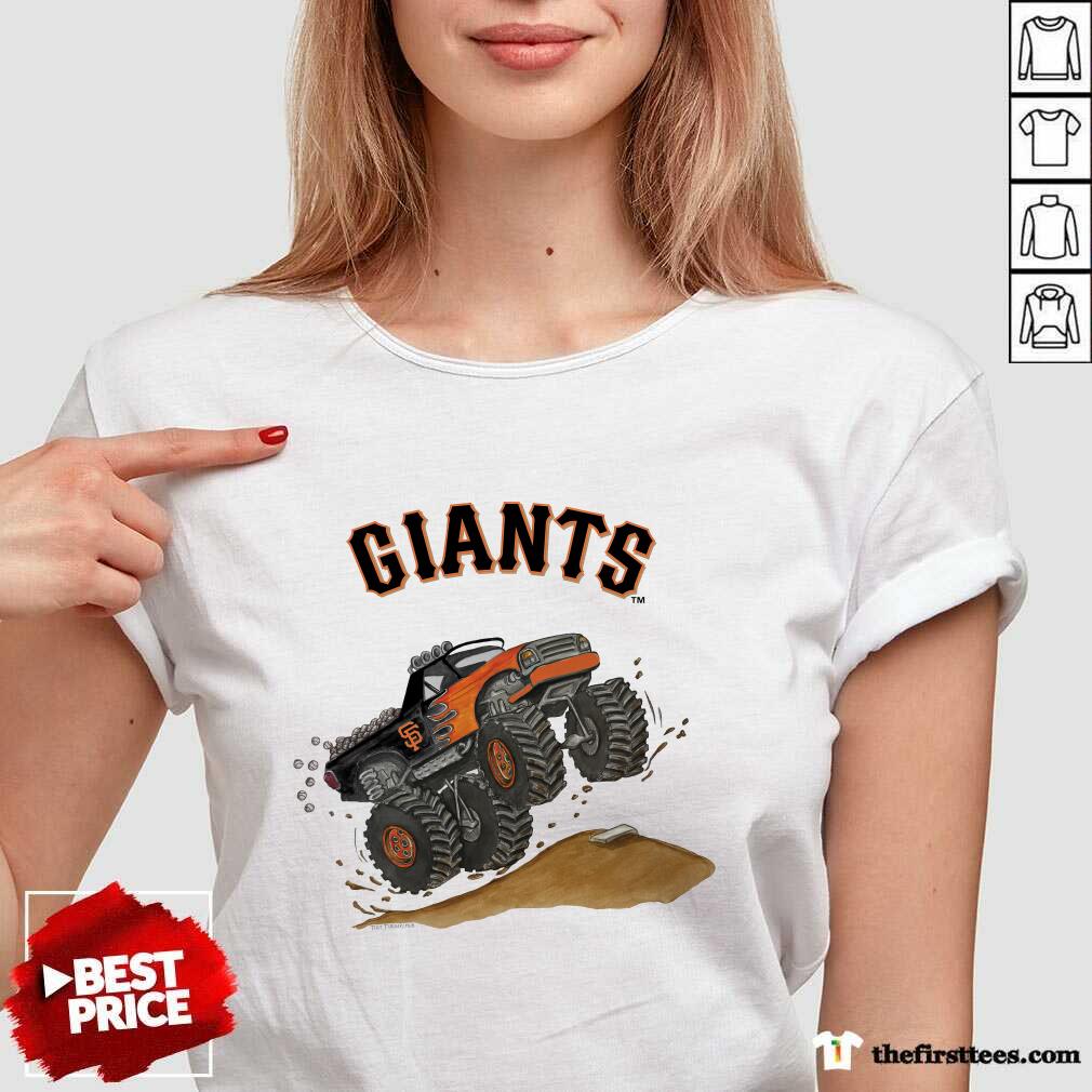 Official San Francisco Giants Monster Truck V-neck