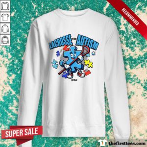 Premium Play For Autism Lacrosse Sweater