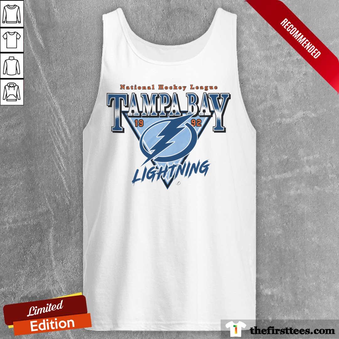 Pretty National Hockey League Tampa Bay Lightning 1992 Tank-top