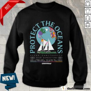 Pretty Protect The Oceans Earth Ocean Sanctuaries Ship Sweater