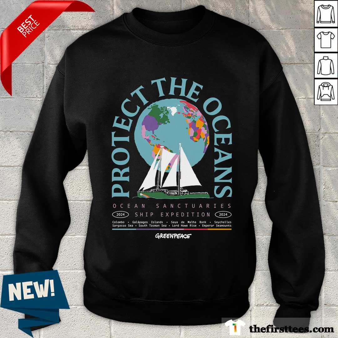 Pretty Protect The Oceans Earth Ocean Sanctuaries Ship Sweater