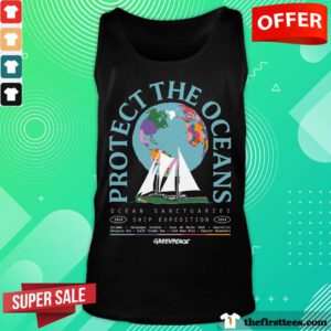 Pretty Protect The Oceans Earth Ocean Sanctuaries Ship Tank-top