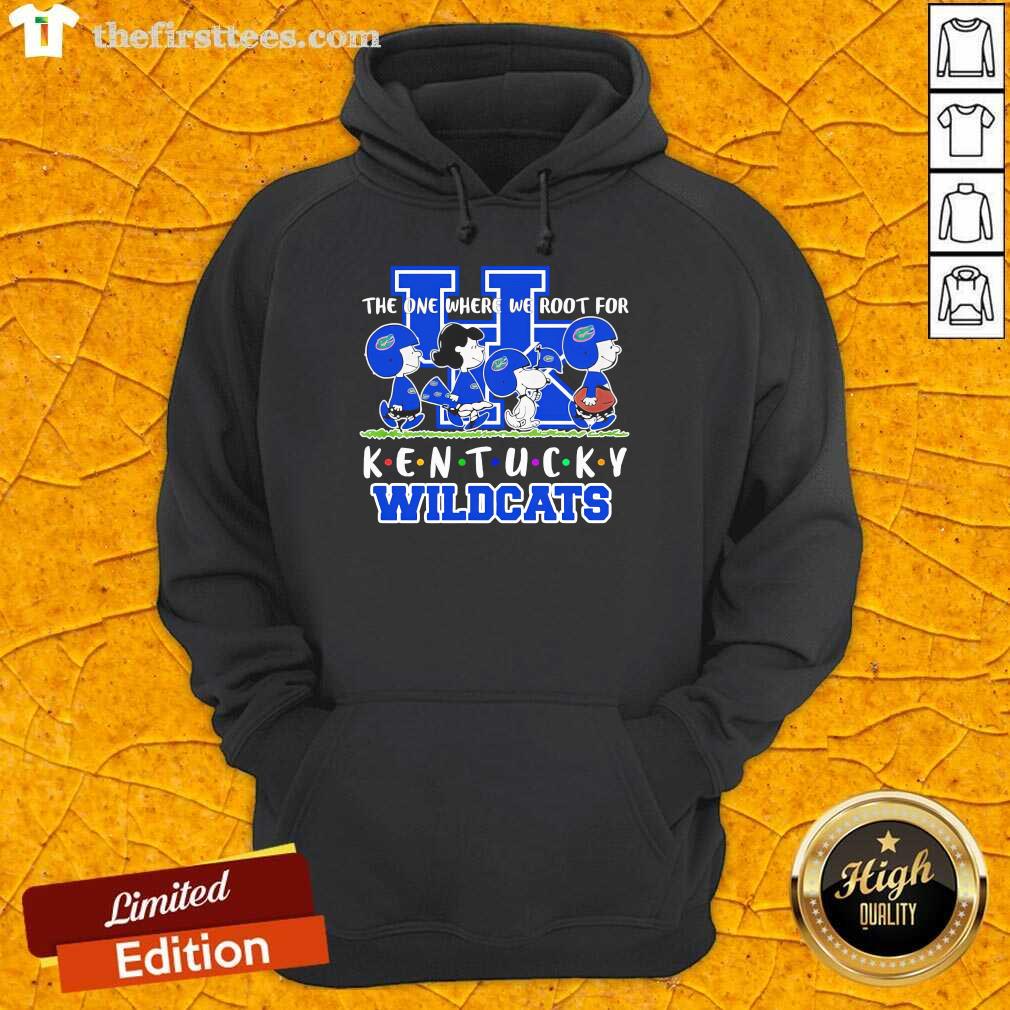 Pretty Snoopy Peanuts We Root For Kentucky Wildcat Hoodie