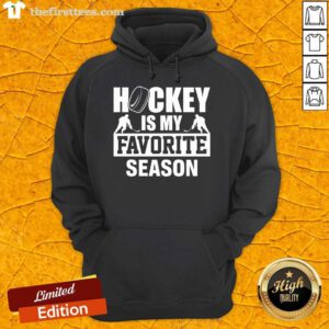 Awesome Hockey Is My Favorite Season I Love Ice Hockey Hoodie