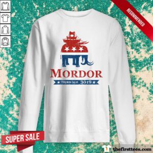 Hot Mordor Third Age 3019 Fantasy Elections Sweater