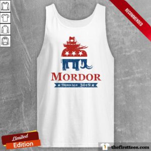 Hot Mordor Third Age 3019 Fantasy Elections Tank-top