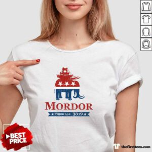 Hot Mordor Third Age 3019 Fantasy Elections V-neck