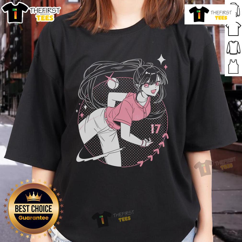Stylish Akascarlet VT Fast Ball T-Shirt for ladies, featuring a vibrant design perfect for casual wear and sports enthusiasts.