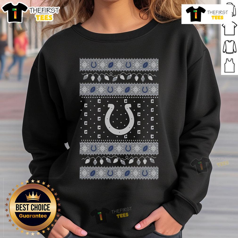 Nice Indianapolis Colts Holiday Christmas Sweatshirt