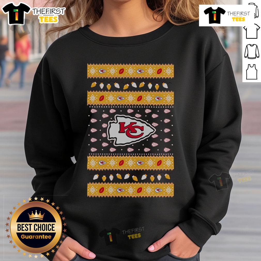 Nice Kansas City Chiefs Holiday Christmas Sweatshirt