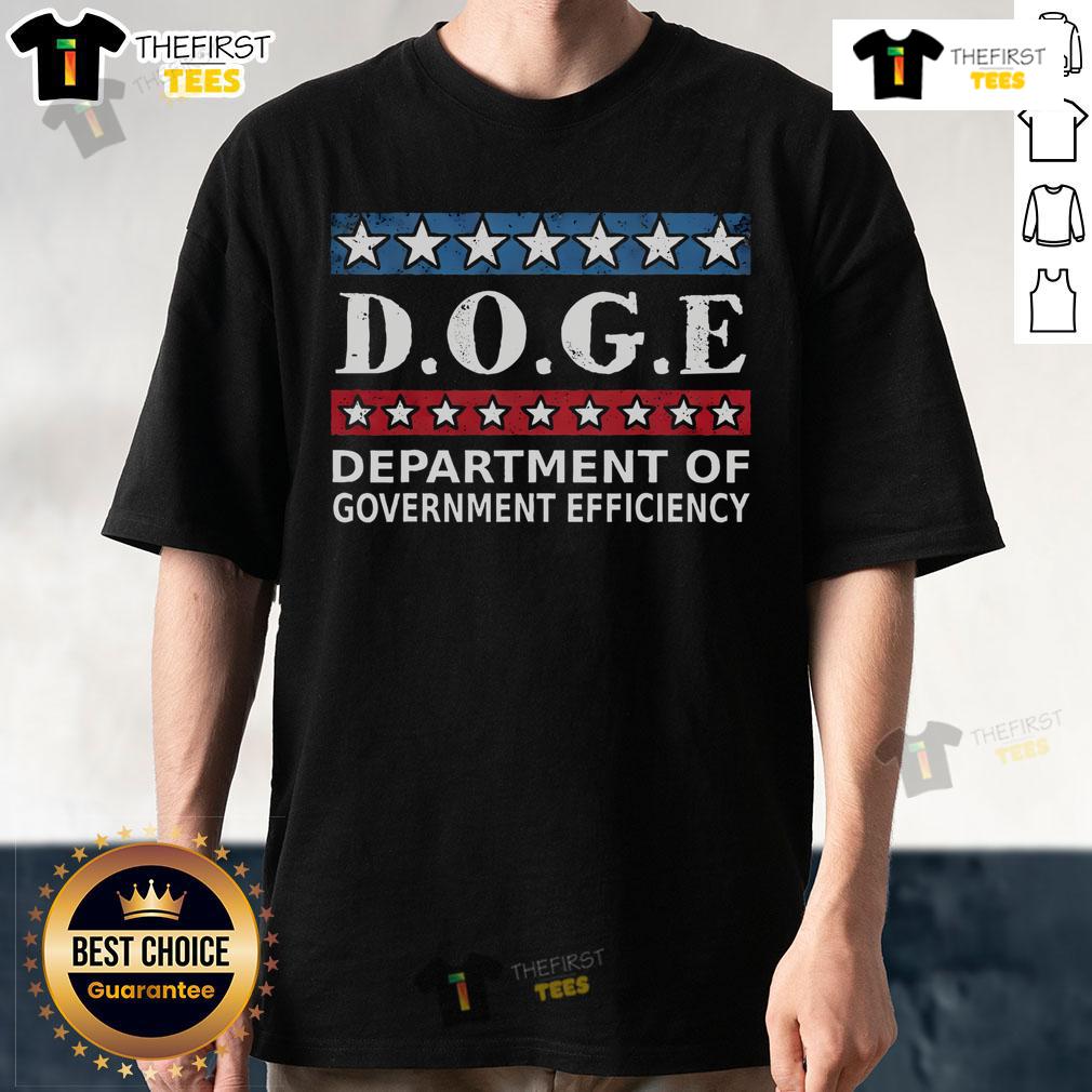 thumbnail image 2 of D.O.G.E. Government Efficiency - Elon Musk & Trump T-Shirt 2 of 9