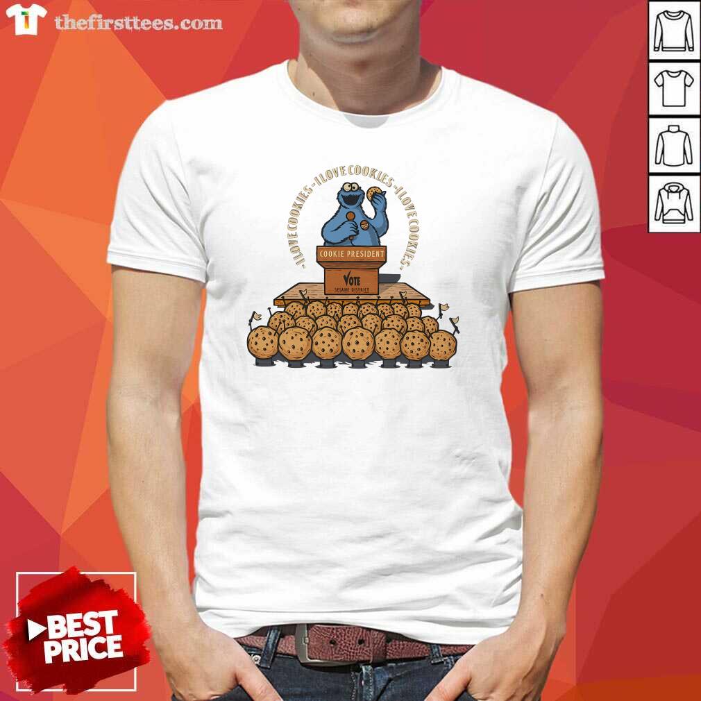 Original I Love Cookies Cookie Elections T-Shirt
