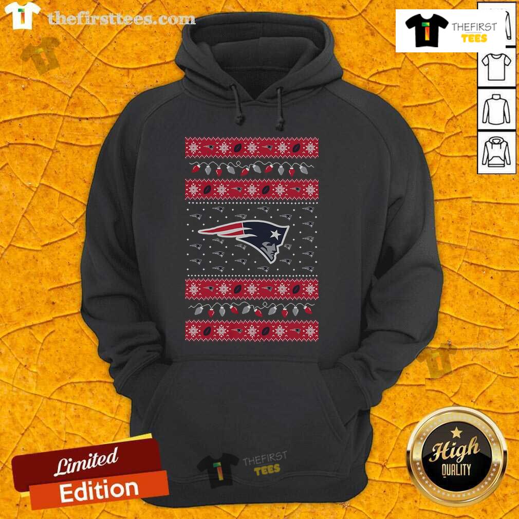 Top New England Patriots Holiday Christmas Hoodie