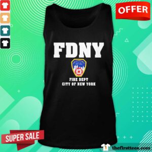 Top Pete Davidson FDNY Fire Dept Tu Of New York Tank-top