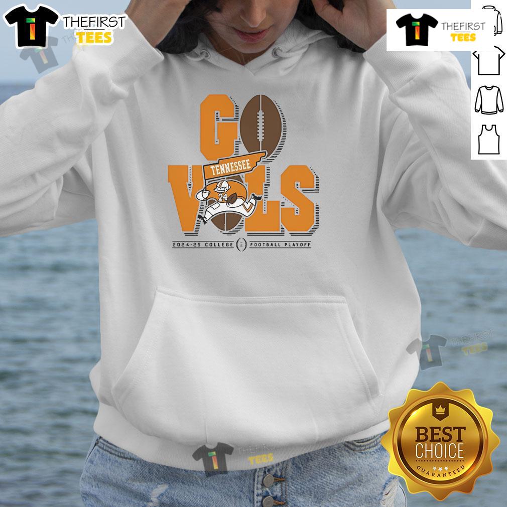 Vintage 2024-25 hoodie featuring Good Tennessee Vols CFP design, perfect for fans showcasing team spirit and style.