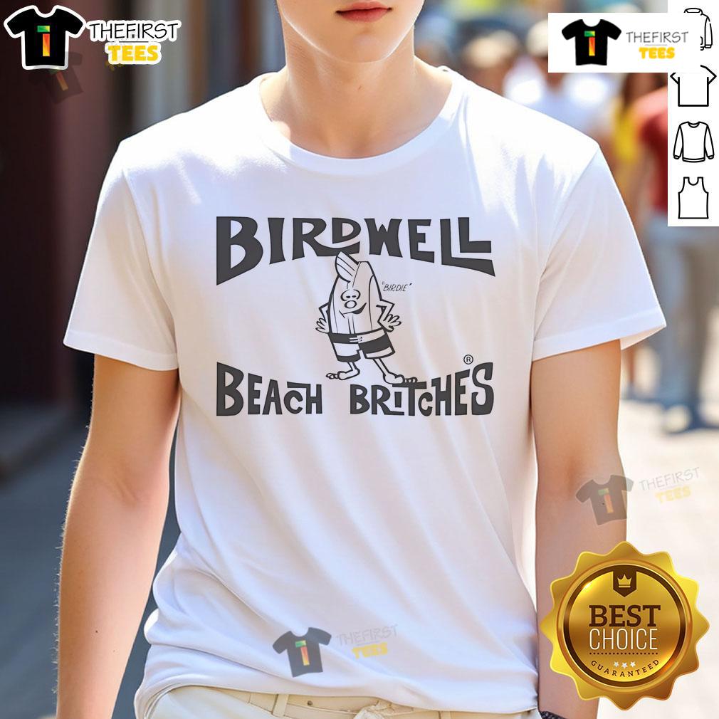 Nice Birdwell Beach Britches T-Shirt in vibrant colors, perfect for summer beach outings and casual wear.