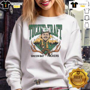 Nice Packers Homage 85 Kraft Gone Hunting Sweatshirt featuring a stylish design for fans of Green Bay Packers apparel.