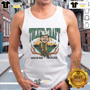 Nice Packers Homage 85 Kraft Gone Hunting Tank Top featuring a bold design, perfect for fans and outdoor enthusiasts.