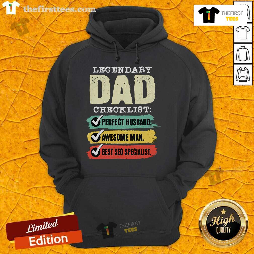 Nice SEO Specialist Dad Hoodie in navy blue, featuring a stylish design perfect for dads who love digital marketing.