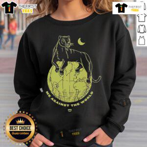 Official Chomp Me Against The World Sweatshirt in vibrant colors, perfect for casual wear and expressing bold style.