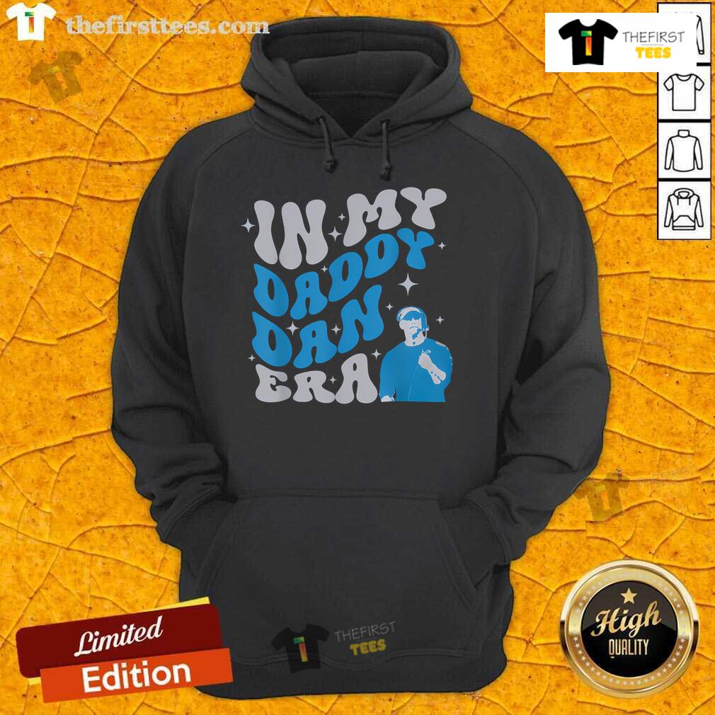 Official In My Daddy Dan Era Detroit Game Day Hoodie, showcasing a stylish design perfect for sports fans on game day.