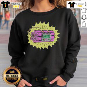Official Prof Dynamite 2024 Sweatshirt featuring bold design and vibrant colors, perfect for fans and stylish comfort.