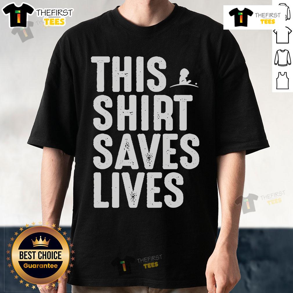 Alt Text: Official This Shirt Saves Lives Giving Tuesday 2024 T-Shirt in vibrant colors, promoting charitable giving and awareness.